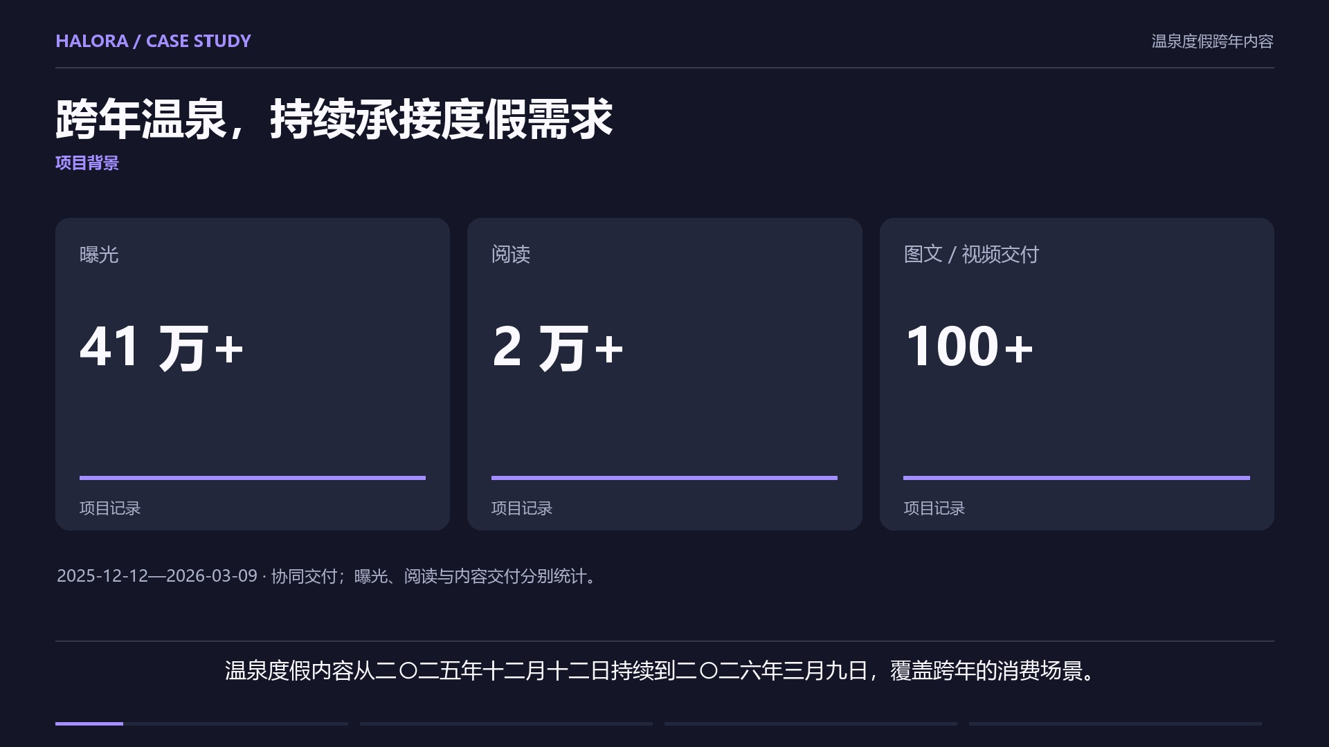 温泉度假跨年内容