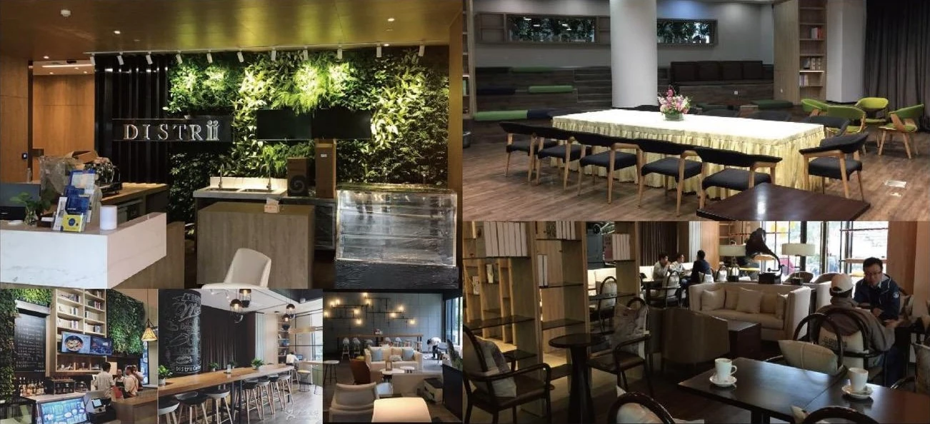 Coworking · Café space visuals
