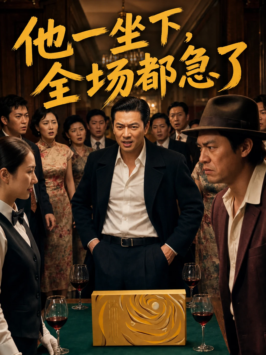 传统糕点品牌剧情片｜他一坐下，全场都急了