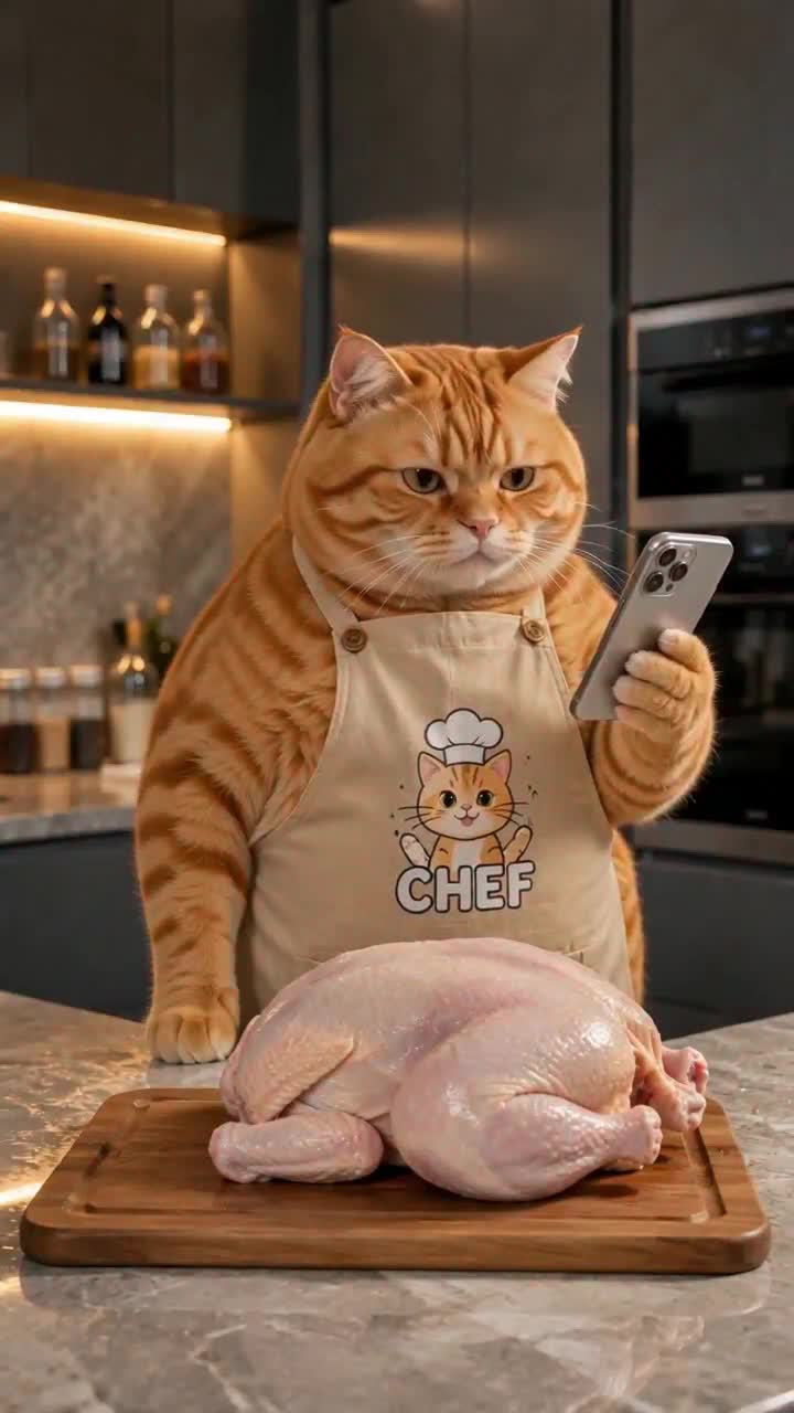 猫咪主厨剧情创意样片